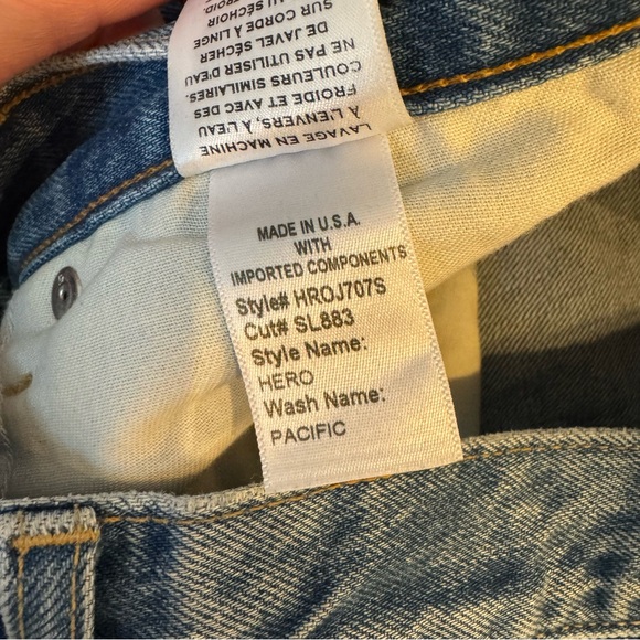 Slvrlake Hero Slim Straight in Pacific - Picture 7 of 9